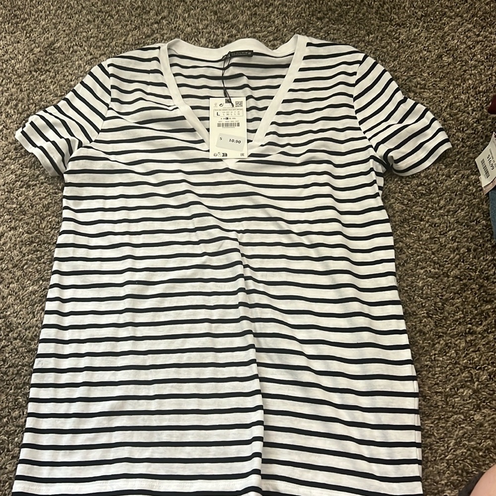 Zara striped t-shirt